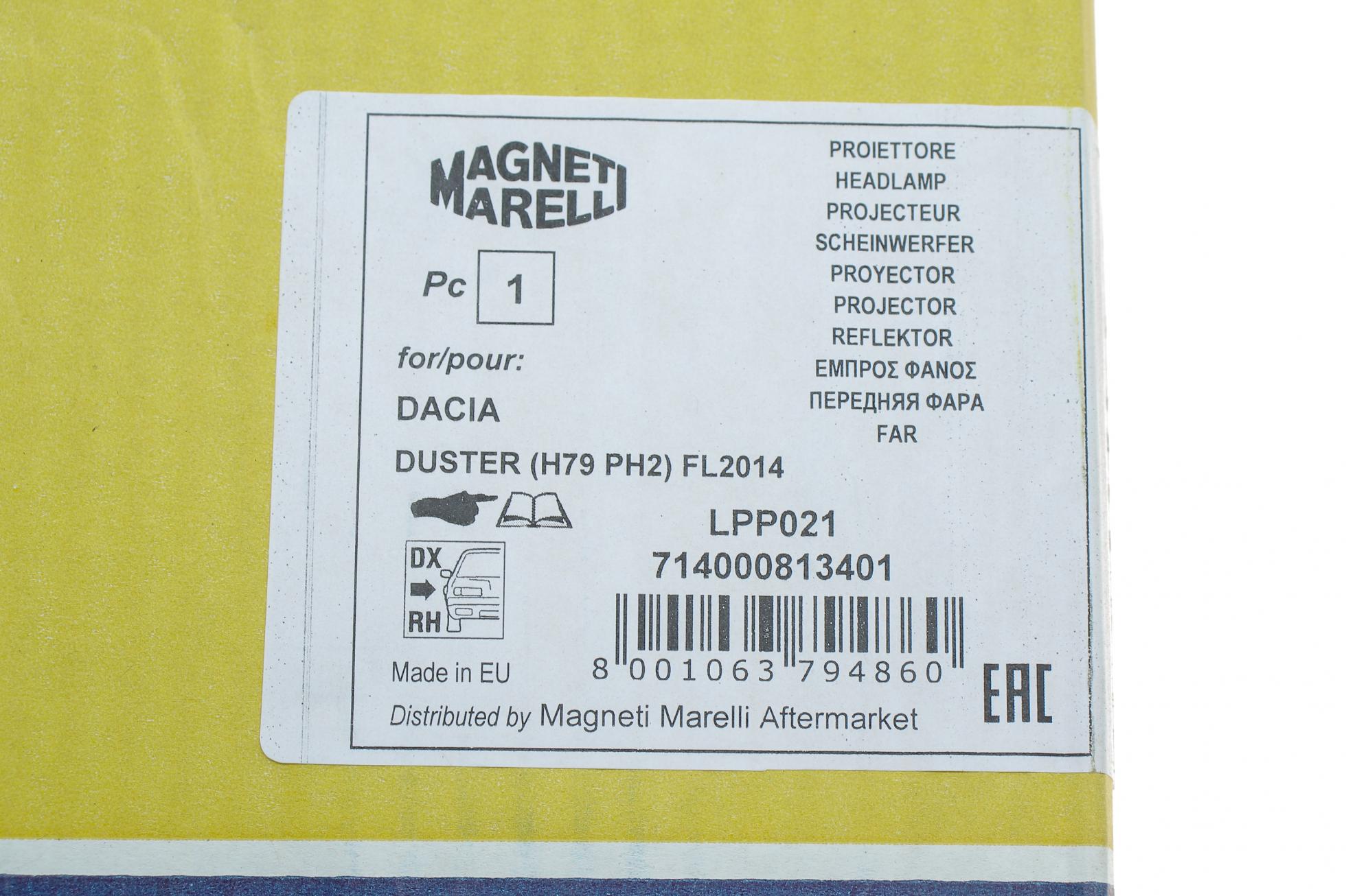 714000813401 MAGNETI MARELLI